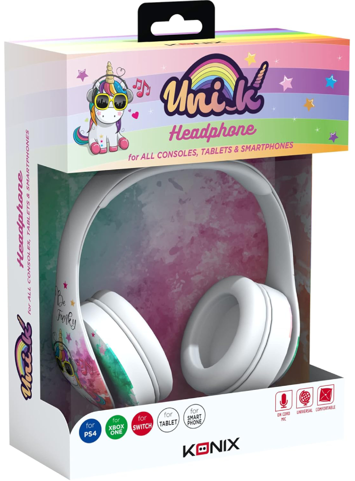 Konix Unik Wired Universal Headset Be Funky - Playstation 5 PS5