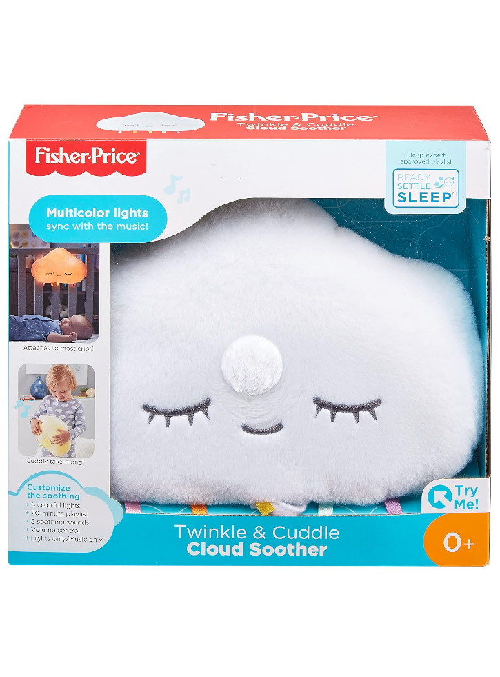 Fisher-price Newborn Twinkle & Cuddle Cloud Soother (gjd44)
