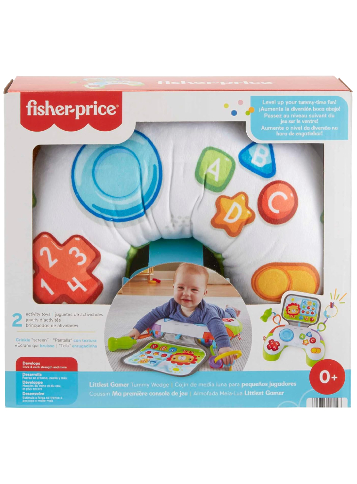 Fisher Price Newborn Littlest Gamer Tummy Wedge (hgb89)