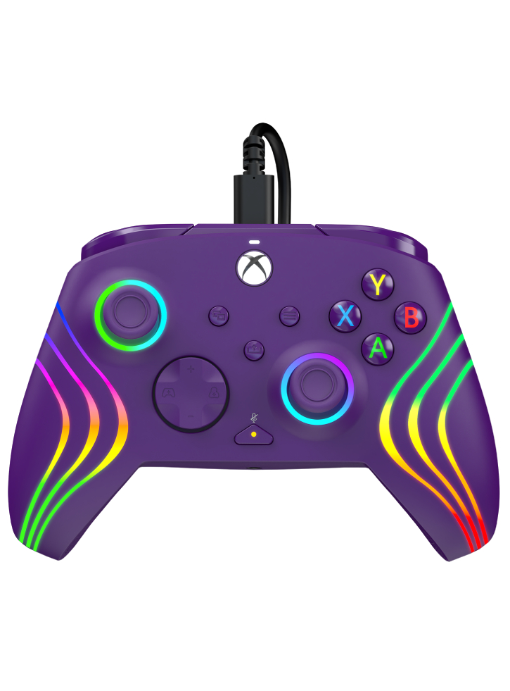 Controller Pdp Afterglow Wave Wired Purple XBOX SERIES X