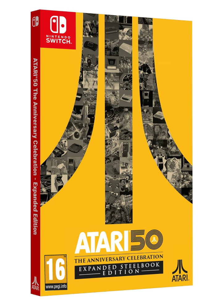 Atari 50 The Anniversary Celebration Expanded Steelbook Edition NSW