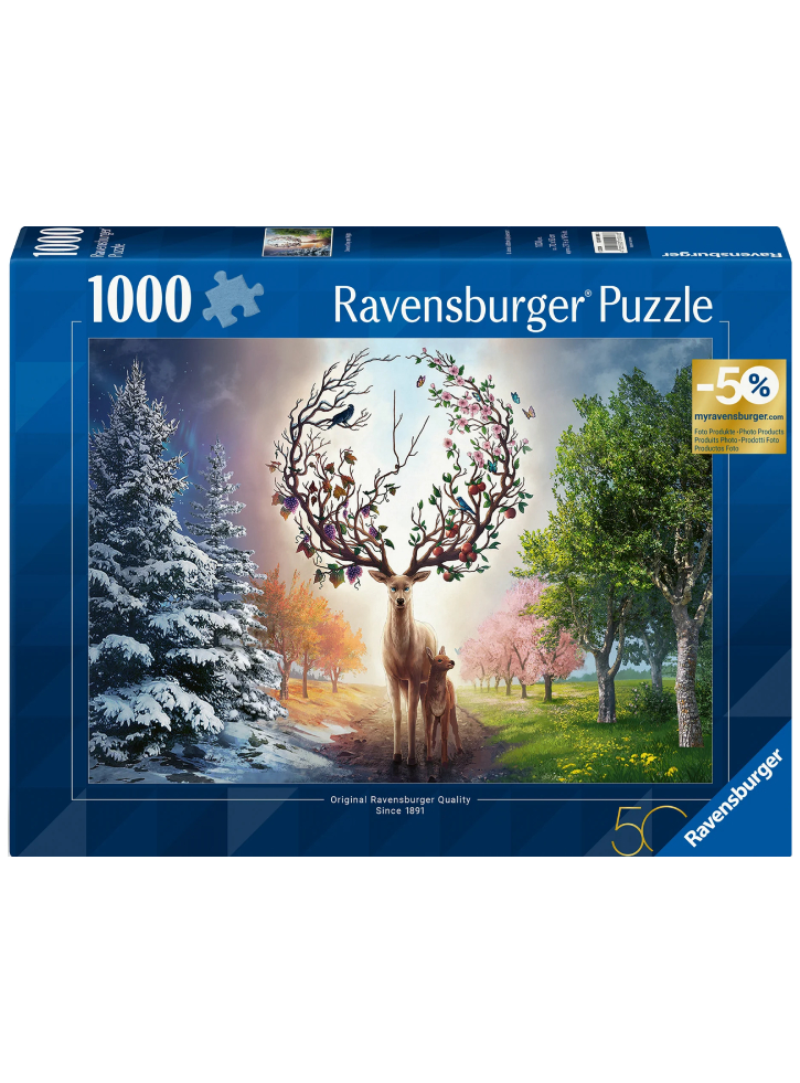 Ravensburger Puzzle Magical Deer 1000pc (12001088)