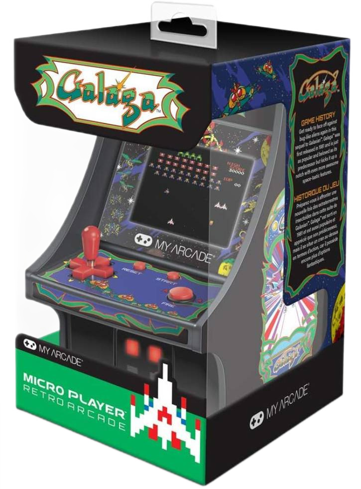 Myarcade Micro Player Galaga Retro