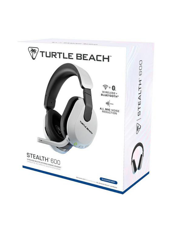 Turtle Beach Stealth 600 Gen3 Wireless Headset White - Playstation 4 Android Devices|Apple Devices|NSW|PC|PS4|PS5
