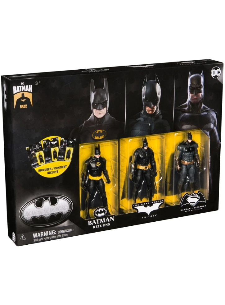 Batman 85th Multipack 10cm 3 Pack 6070909