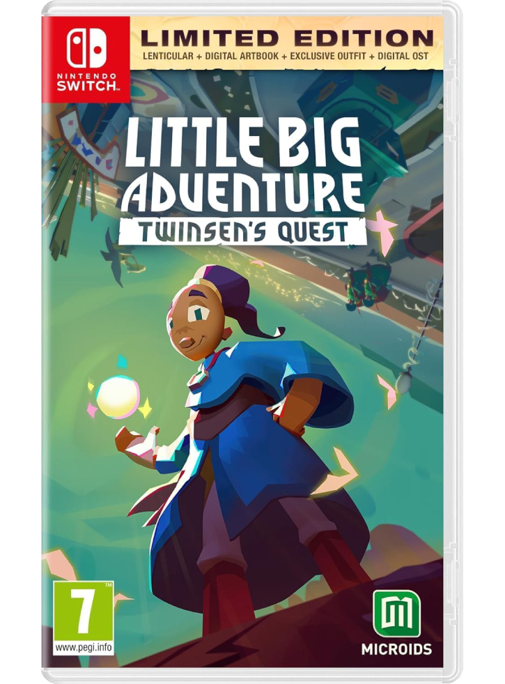 Little Big Adventure Twinsens Quest Limited Edition NSW