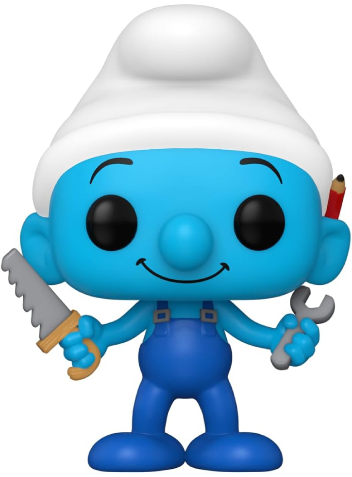 Pop Television The Smurfs Handy Smurf 1519 10cm