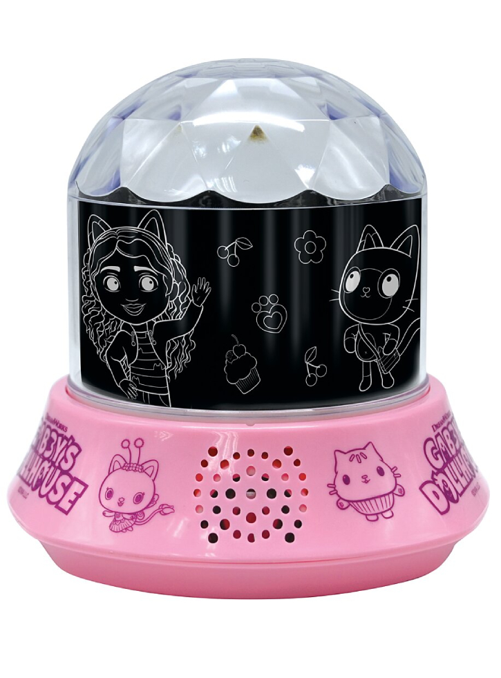 Gabby\'s Dollhouse Night Light Projector With Speaker (89003)
