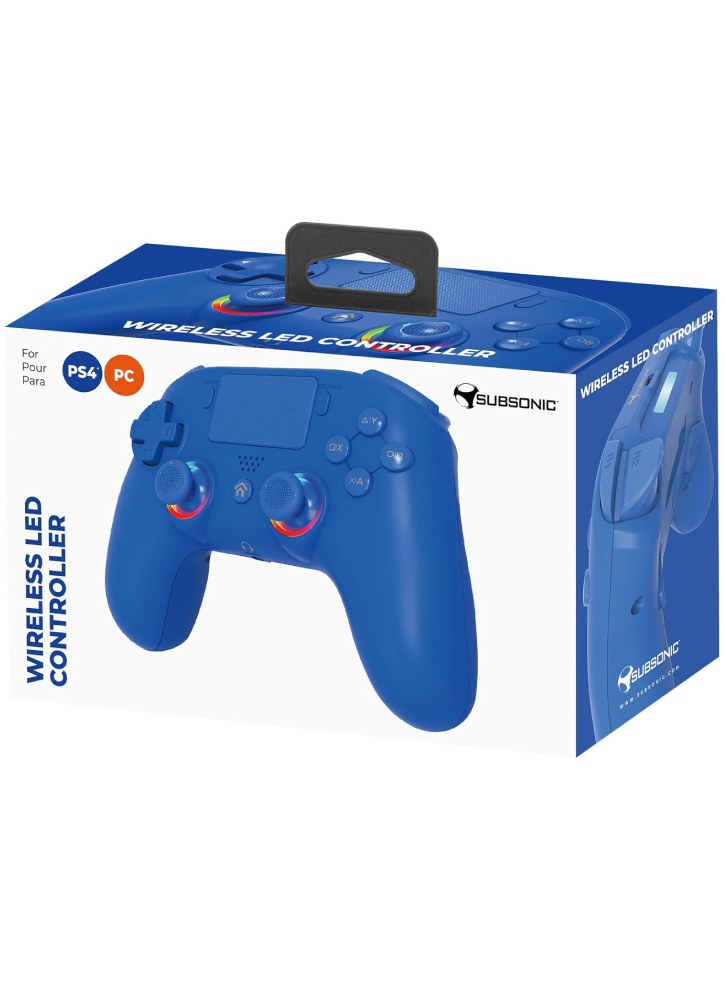 Subsonic Wireless Led Controller Blue PC|PS4