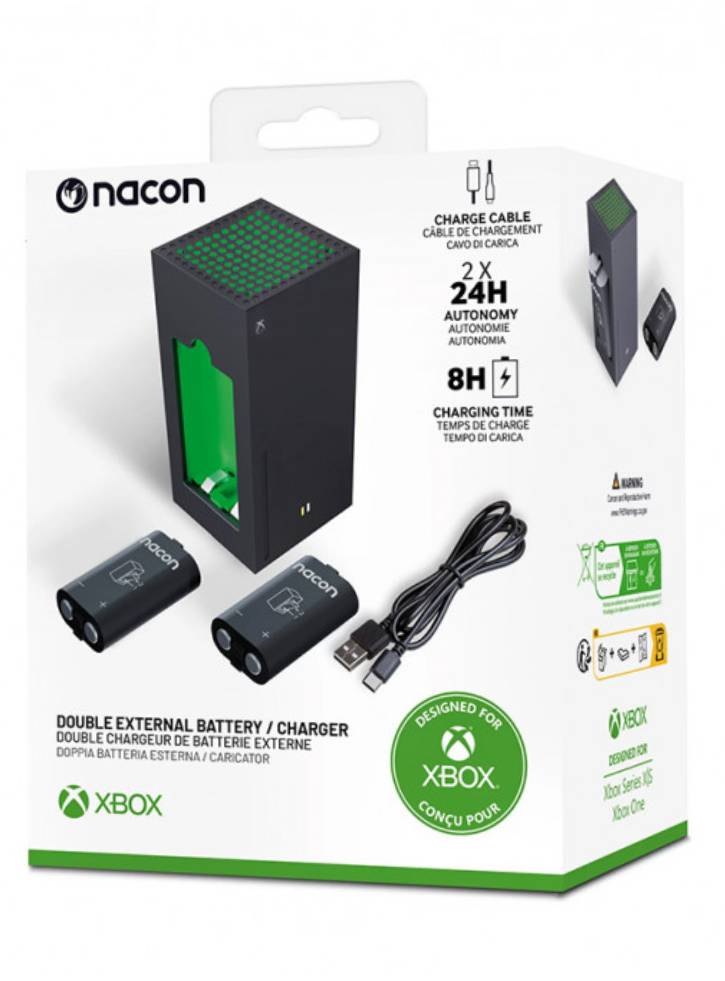 Nacon Dual Charger Box Black XBOX ONE|XBOX SERIES S|XBOX SERIES X