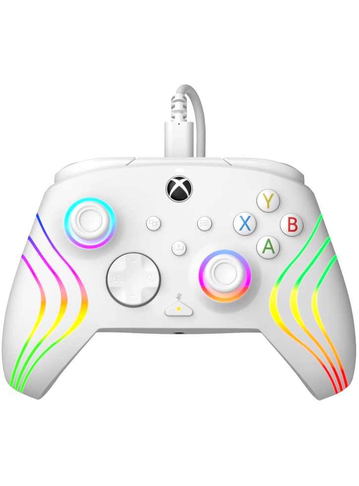Pdp Afterglow Wave Wired Controller White PC|XBOX ONE|XBOX SERIES S|XBOX SERIES X