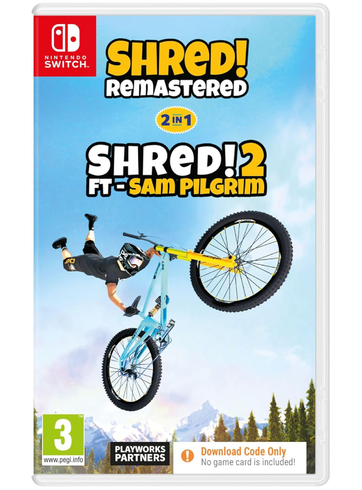Shred! Remastered & Shred 2 Ft. Sam Pilgrim 2 In 1 NSW