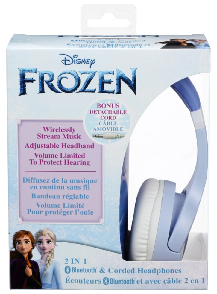 Ekids Disney Frozen Bluetooth Headphones Android Devices|Apple Devices|PC