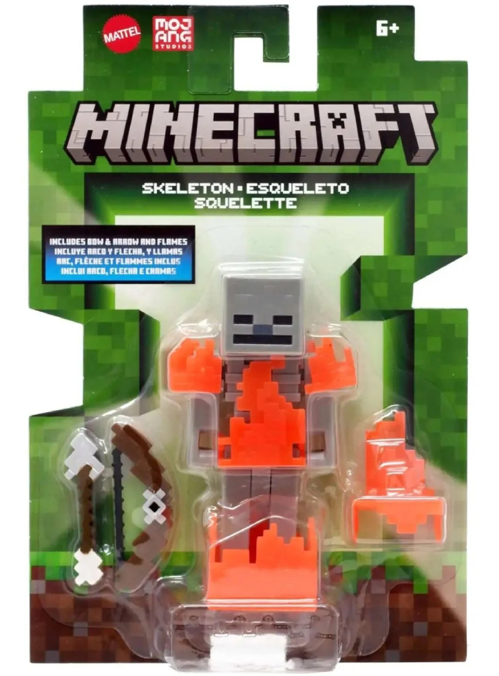 Minecraft Biome Builds Skeleton 8cm Jcn31