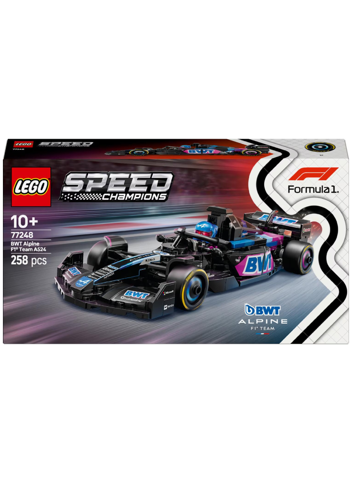 Lego Speed Champions Bwt Alpine F1 Team A524 Race Car (77248)