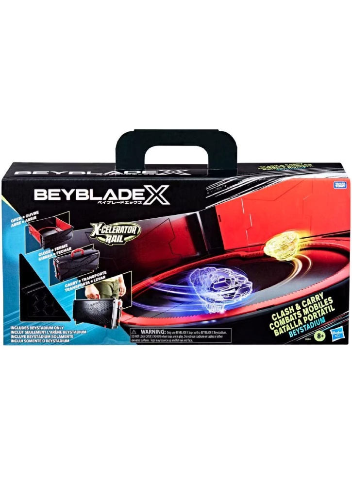Hasbro Bey Blade X X-celerator Rail Clash & Carry Beystadium (g0841)