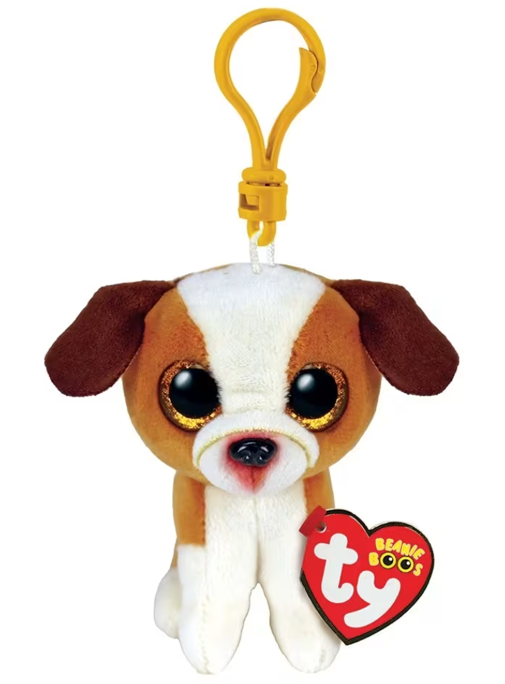 Ty Beanie Boos Hugo The Brown & White Dog 8.5cm (1607-35258)