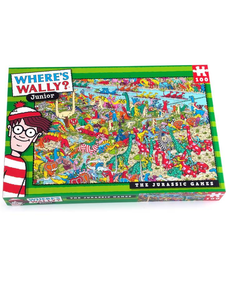 University Games Where\'s Wally Jurassic 100pc (710-5965)