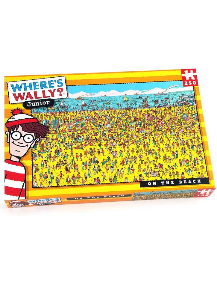 University Games Where\'s Wally Beach 250pc (710-5935)