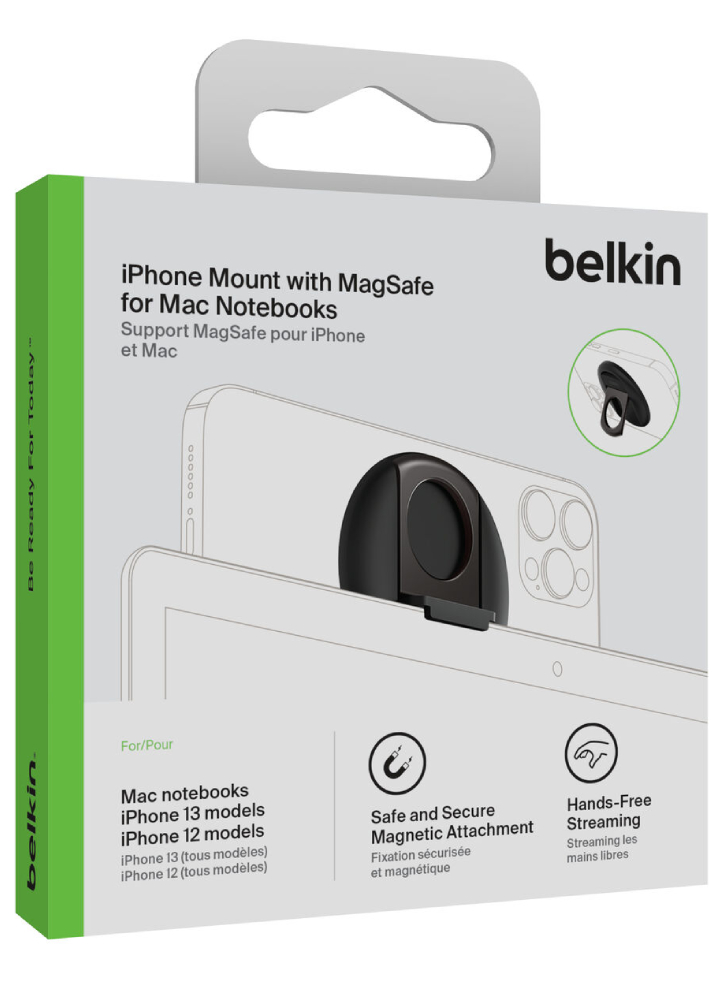 Iphone Mount With Magsafe For Mac Notebooks Black
