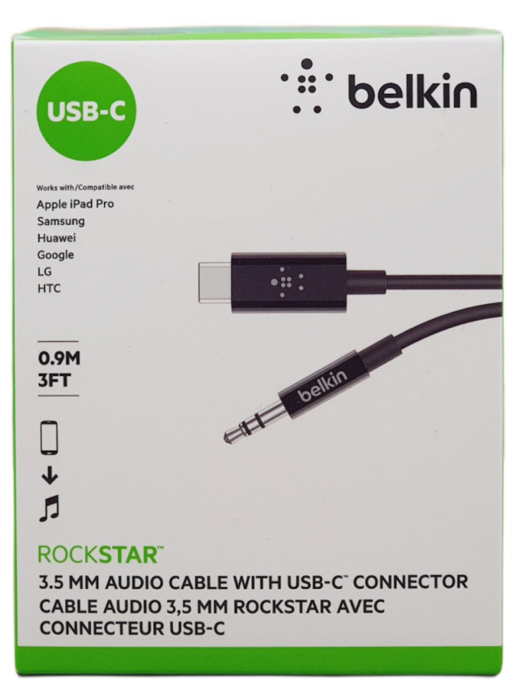 Belkin Usb-c To 3.5mm Audio Cable 3ft