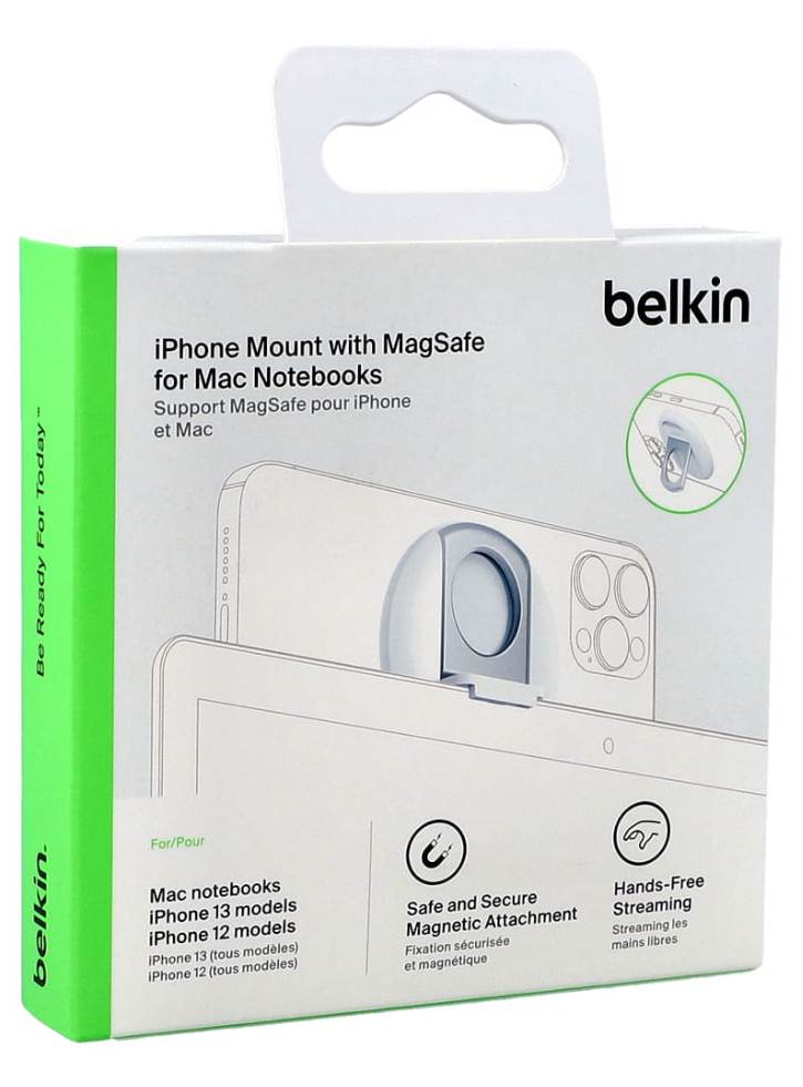 Belkin Iphone Mount Magsafe Mac Notebooks White