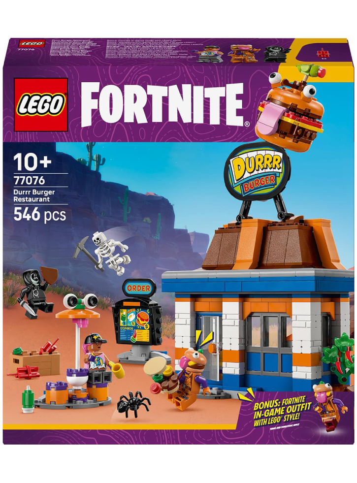 Lego Fortnite Durrr Burger Restaurant (77076)