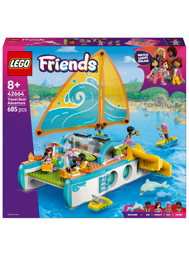 Lego Friends Travel Boat Adventure (42664)