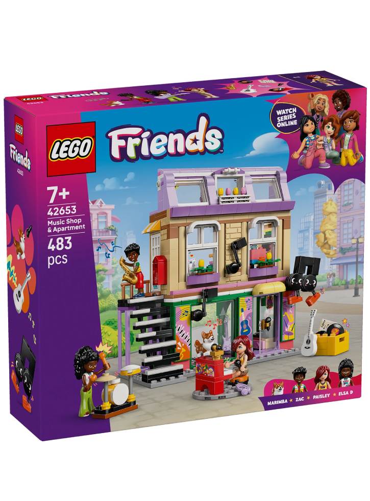 Lego Friends Music Store & Apartment (42653)
