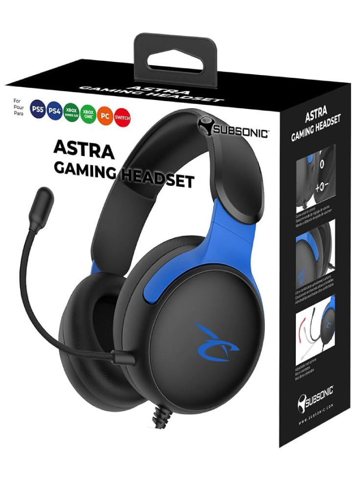 Subsonic Headset All Platforms Multi - Playstation 5 NSW|PC|PS4|PS5|XBOX ONE|XBOX SERIES S|XBOX SERIES X