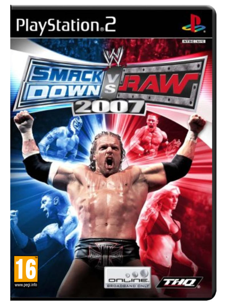 Wwe Smackdown! Vs. Raw 2007 + Wwe New Years Revolution PS2