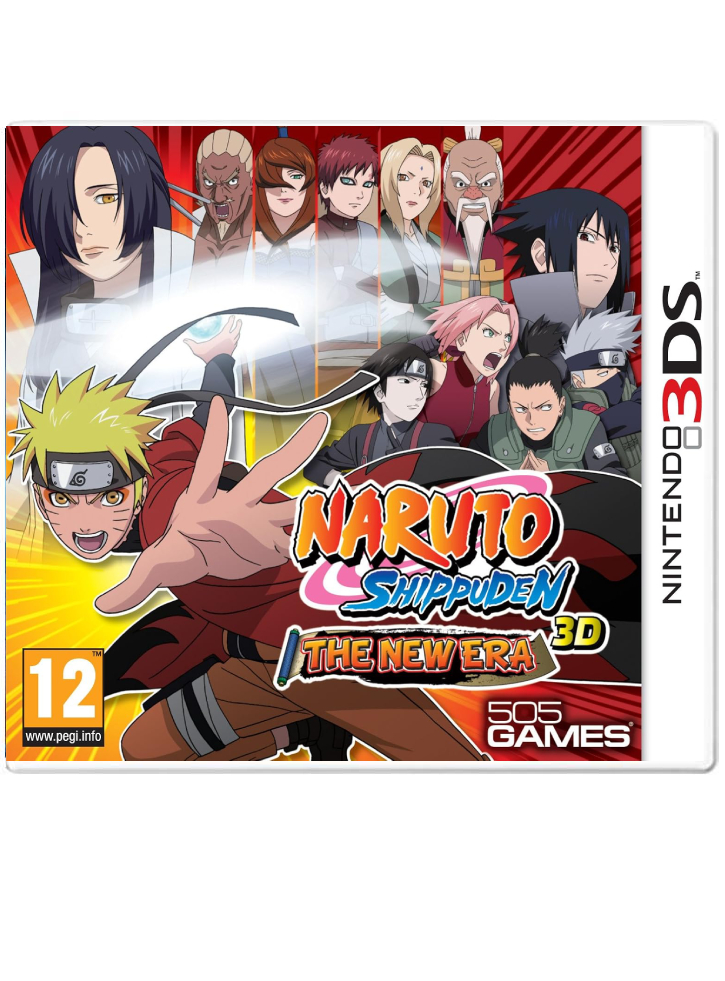 Naruto Shippuden 3d The New Era Nintendo N3DS