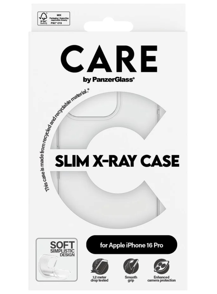 Care By Panzerglass Case Transparent Iphone 16 Pro