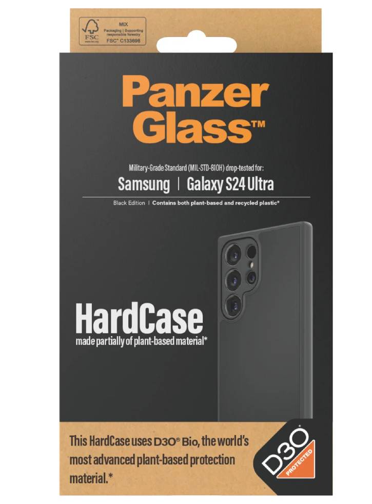 Panzerglass Hardcase With D3o Galaxy S24 Ultra Black