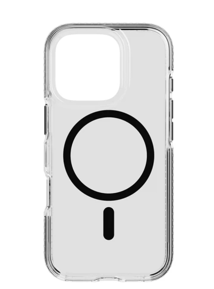 Tech21 Evo Crystal Cover Iphone 16 Pro Max Crystal Magsafe Black