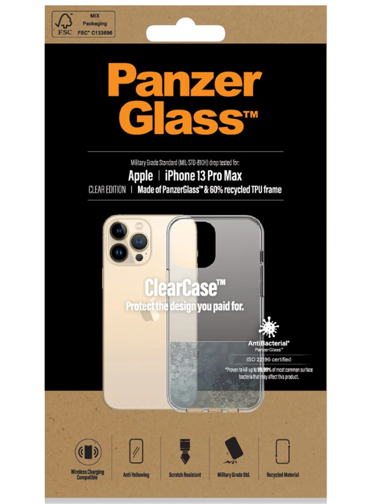 Panzerglass Clearcase Iphone 13 Pro Max Transparent