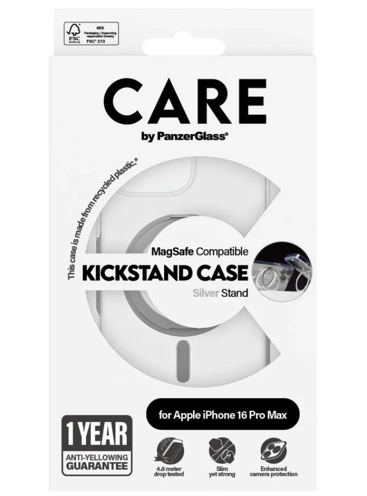 Care By Panzerglass Case Transparent Magsafe Iphone 16 Pro Max