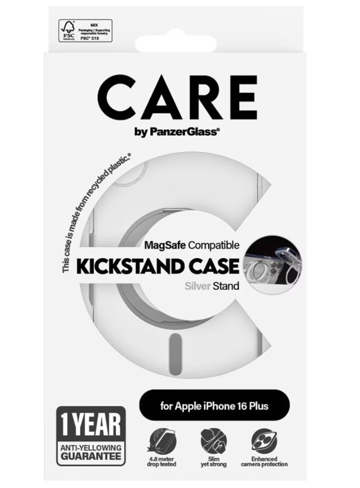 Care By Panzerglass Case Transparent & Magsafe Iphone 16 Plus
