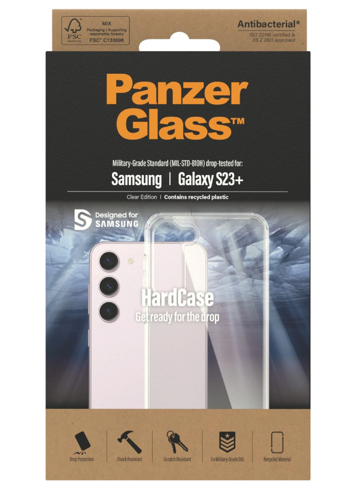 Panzerglass Hardcase Samsung Galaxy S23 Plus Transparent
