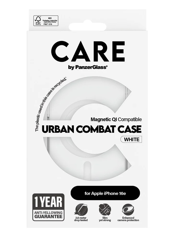 Care By Panzerglass Case Transparent Magsafe Iphone 16e
