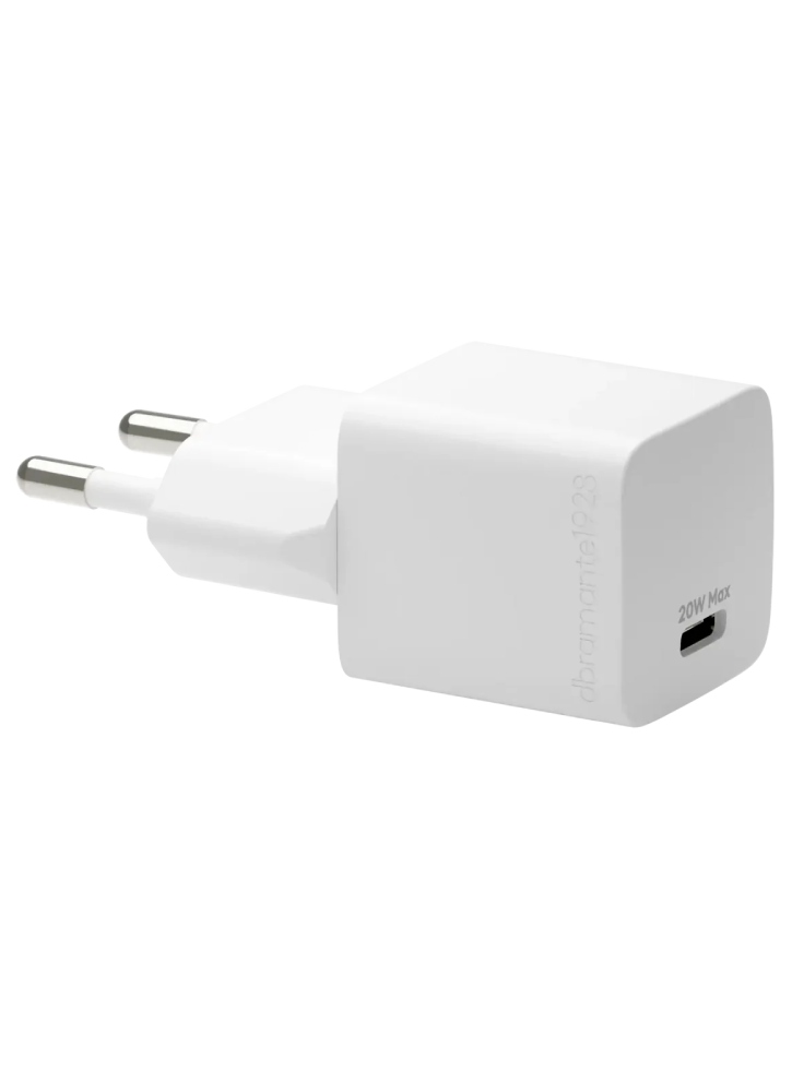 Dbramante1928 Re-charge - Wall Charger Gan Usb-c 20w Eu White