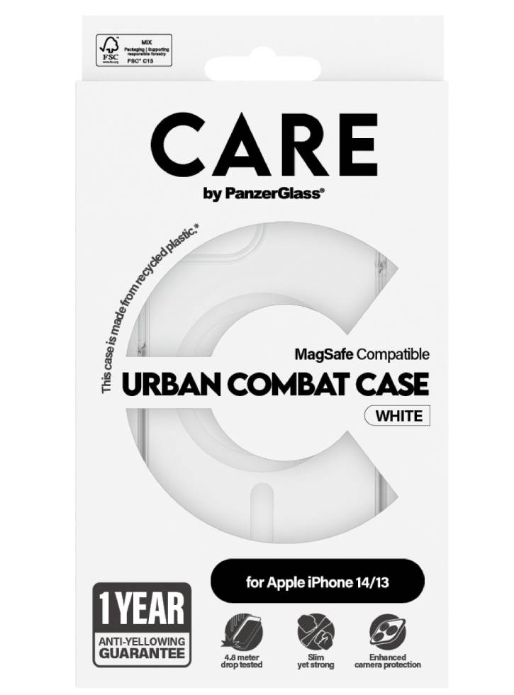 Care By Panzerglass Flagship White Magsafe Iphone 14/13