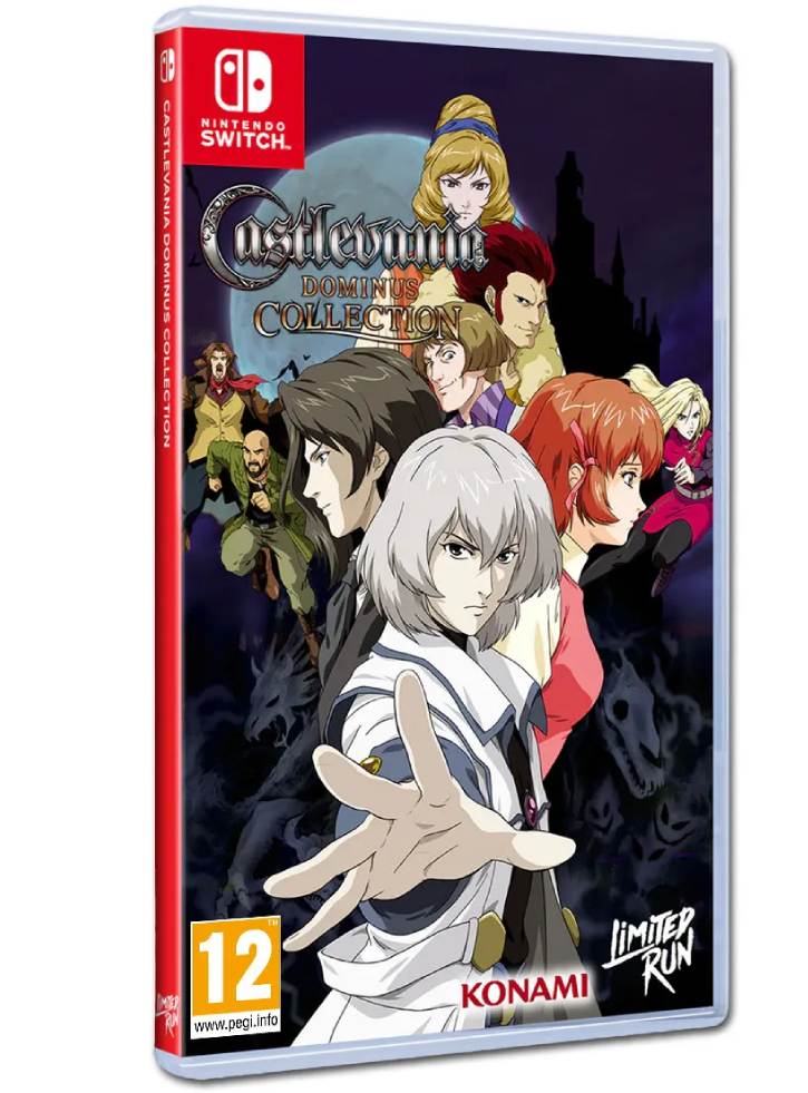 Castlevania Dominus Collection Dawn Cover NSW
