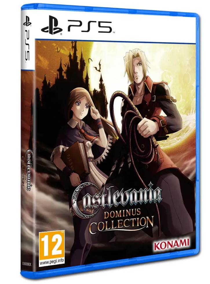 Castlevania Dominus Collection Portrait Cover PS5