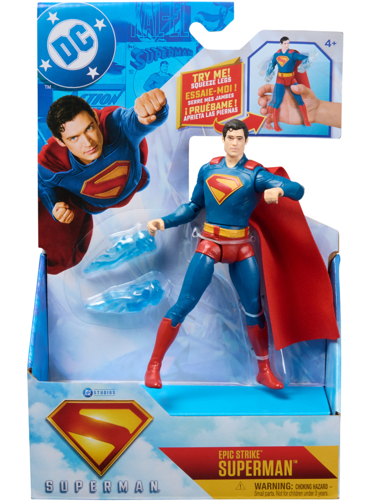 DC Superman Movie Epic Strike Superman Action 15cm 20152204