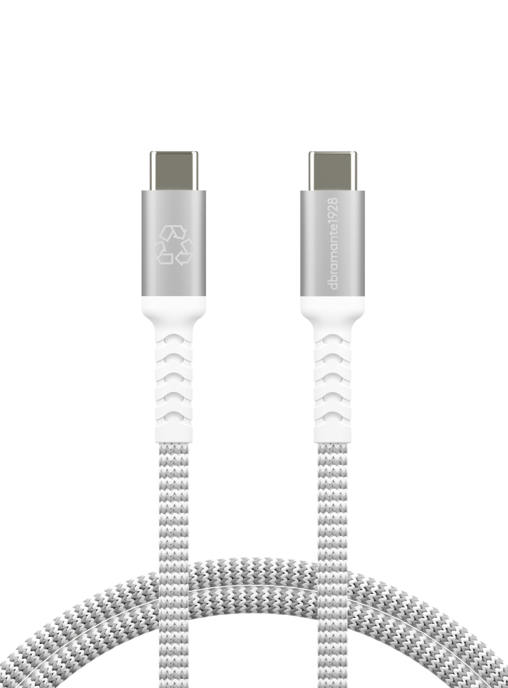 Dbramante1928 Braided Usb-c To Usb-c Cable 1.2m Grey