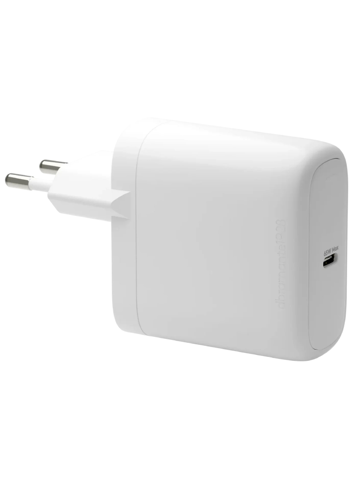 Dbramante1928 Re-charge Wall Charger Gan Usb-c 65w Eu White