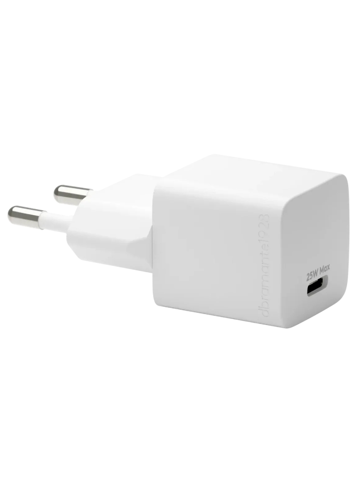 Dbramante1928 Re-charge Wall Charger Gan Usb-c 25w Eu White