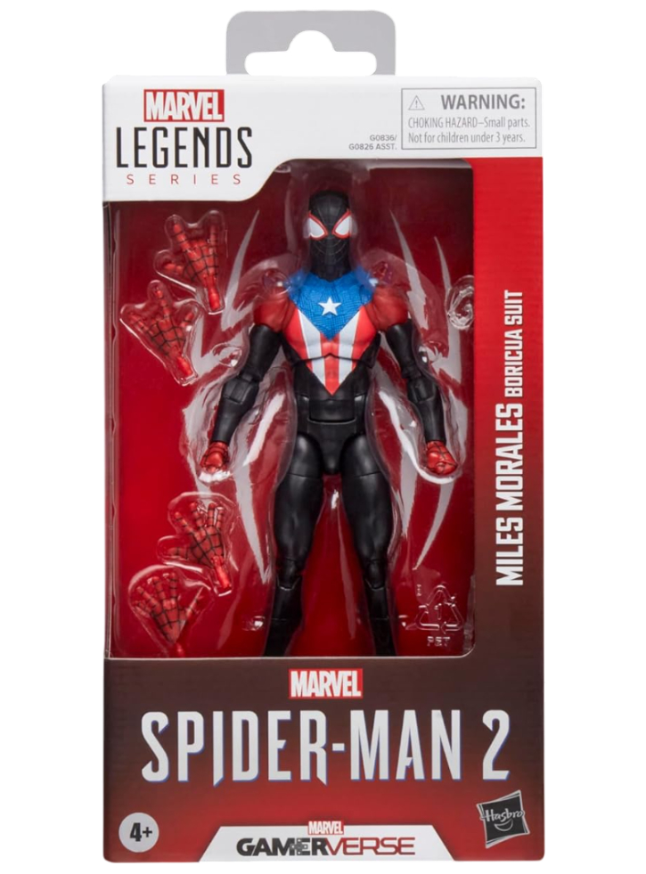 Spider-man Legends Gverse Boricua Spiderman (g0836)