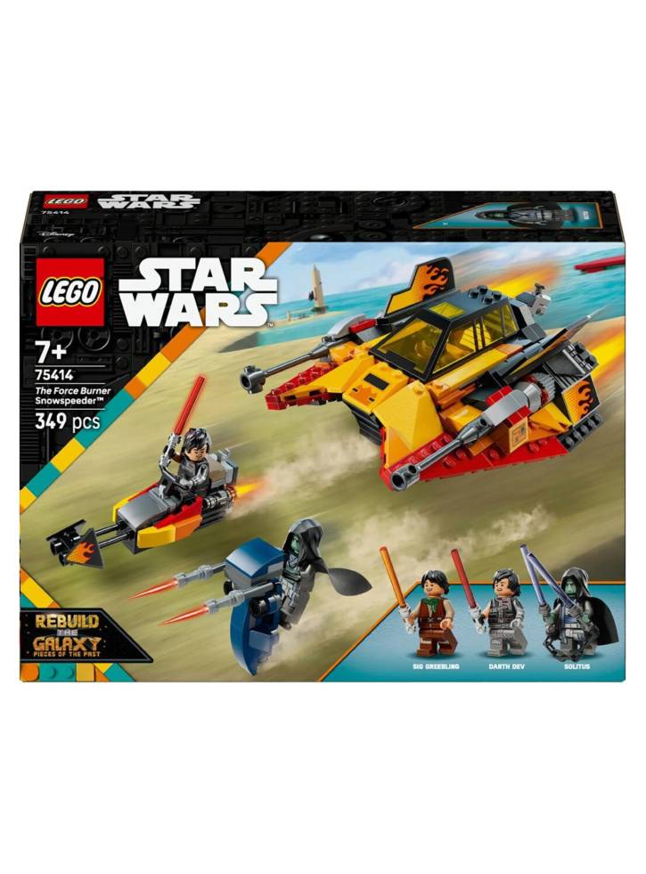Lego Star Wars Tm The Force Burner Snowspeeder (75414)